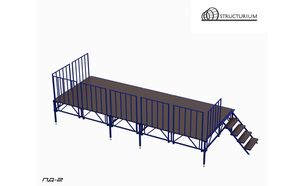 Изображение для товара Подиум с перилами